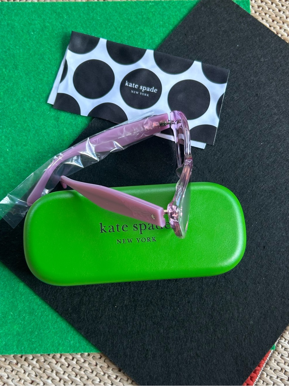 KATE SPADE NY (NWT) LALIC or LAVENDER SUNGLASSES 55mm - Picture 3 of 6